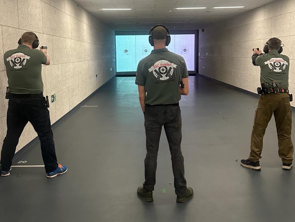 Training im 25-Meter-Schießkino